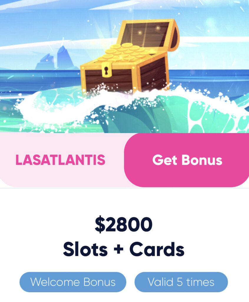 Las Atlantis Casino Bonus