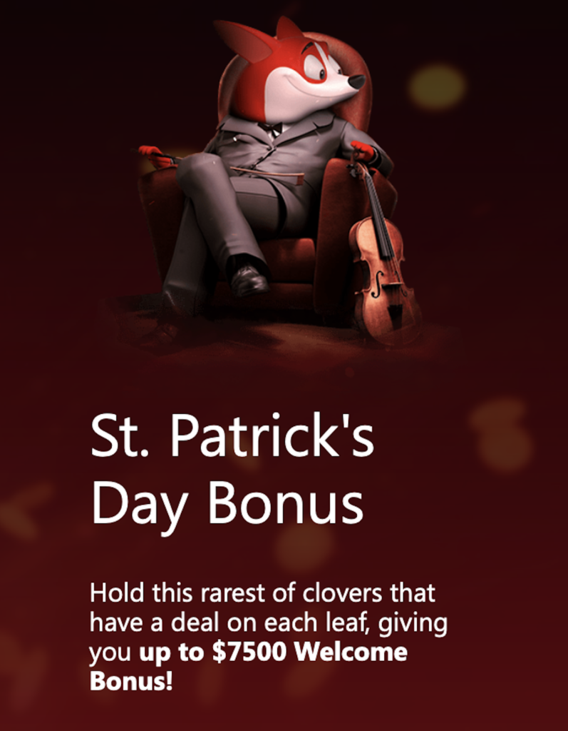 Red Dog Casino Welcome Bonus